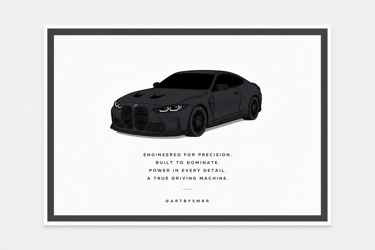 BMW Car Frame