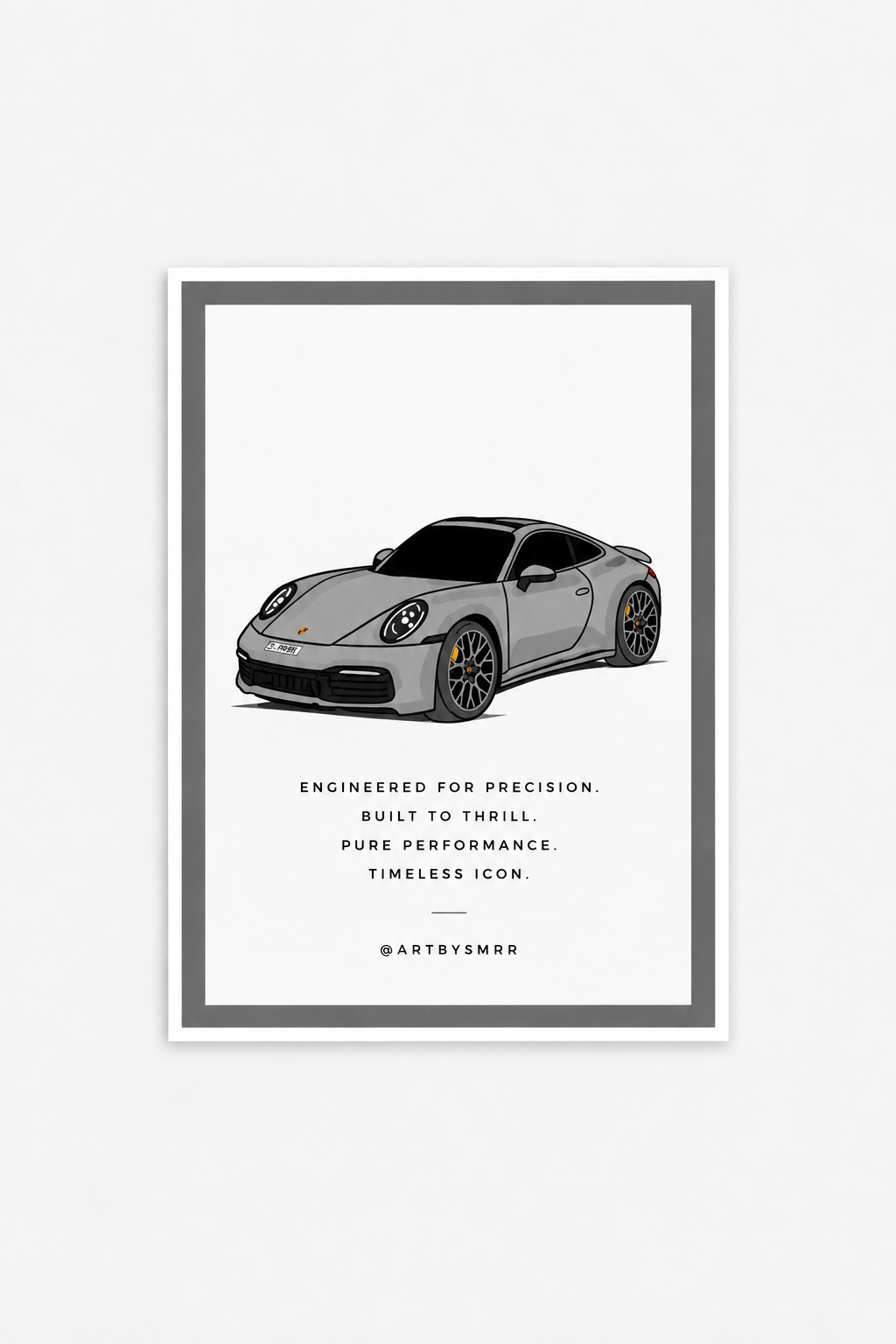 Porsche Car Frame